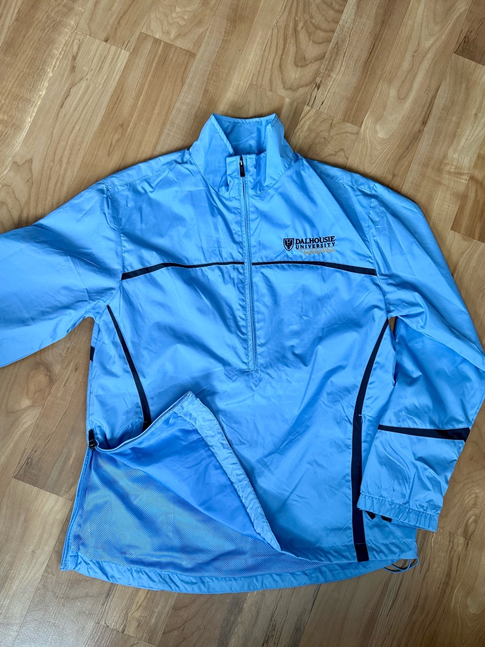 NWT Half-Zip Collegiate Windbreaker Jacket: North End